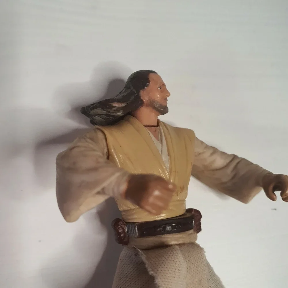 Star Wars Episode I Qui-Gon Jinn Action Figure Jedi Master 4' Hasbro Toys Legacy